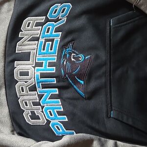 Carolina Panthers Kids Hoodie - Black and Gray NEVER WORN